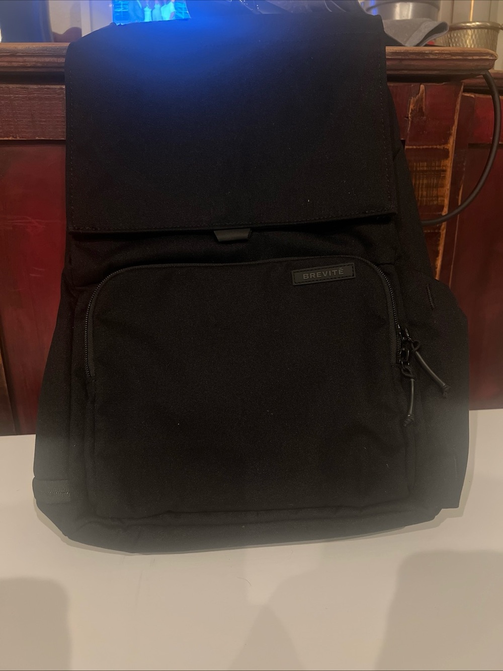 Brevite Black Backpack New